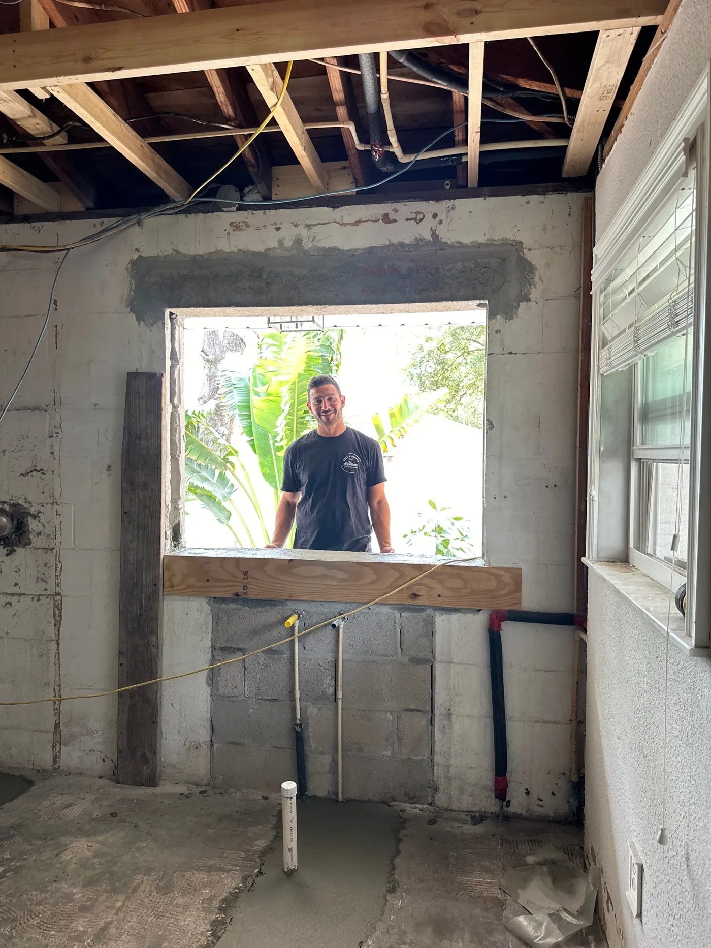 Salt & Pepper remodel before